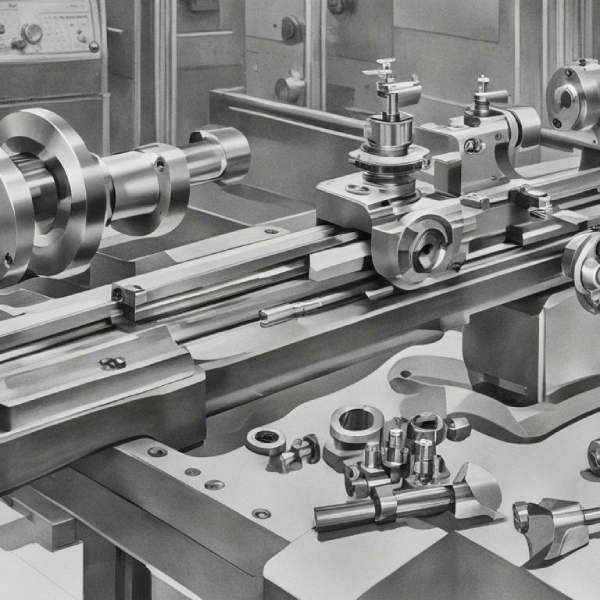 parts of a lathe